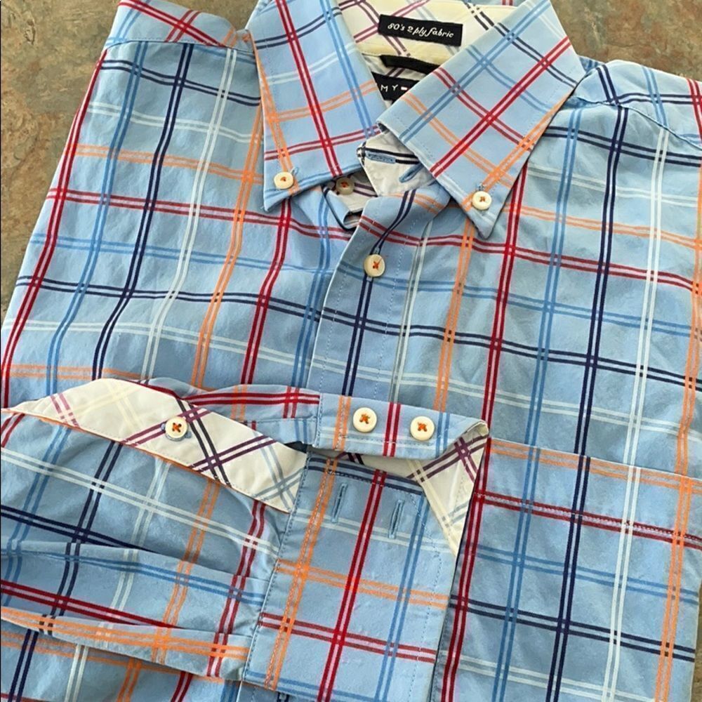 Tommy Hilfiger 80’s 2 ply fabric Dress Shirt